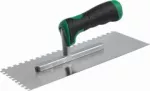 Paca nierdzewna 280x130mm ząb 12x12 uch. 2k STALCO S-37232