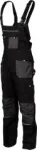Spodnie ogrodniczki BASIC LINE czarny 2XL STALCO S-51036