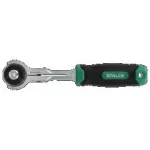 Grzechotka 360° 1/4” 72 zęby 155mm STALCO S-54096