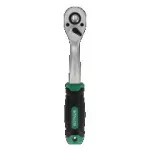 Grzechotka odgięta 1/2” 72 zęby 255mm STALCO S-54039
