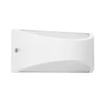 Wall fixture IP54 Kapa LED 10W LED neutral-white 4000K ON-OFF White 945.00 PX-0525-BLA
