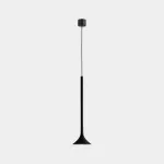 Pendant Alive Single LED 8.5W LED warm-white 2700K ON-OFF Black 492lm 00-6670-05-05