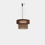 Pendant Scarlett Circular Pendant Chandelier ø730mm + ø530mm LED 55.1W 2700K ON-OFF Ambar 4111lm SCPC-BA0-SELF00-OSV