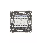 SIMON 55 WMDL-0P1xx7-111 Przycisk podwójny zwierny bez piktogramu – osobne podświetlenie dla każdego klawisza (moduł) 10 AX, 250 V~, szybkozłącza. Dostępne tylko jako wersja IP20. ; Biały mat
