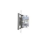 SIMON 55 WMDL-040123-116 Przycisk roletowy (moduł) 10 A, 250 V~, szybkozłącza; Grafitowy mat
