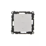 SIMON 55 WMDL-040123-143 Przycisk roletowy (moduł) 10 A, 250 V~, szybkozłącza; Aluminium mat
