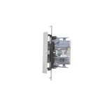 SIMON 55 WMDL-0106L1-143 Łącznik roletowy trójpozycyjny 1-0-2 (moduł) 10 A, 250 V~, szybkozłącza; Aluminium mat