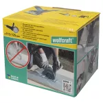 Osłona przeciwpyłowa z prowadnicą do szlifierek katowych, Wolfcraft