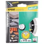 Tarcza diamentowa 115 do cięcia PRO Laser Universal, wolfcraft