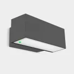 Wall fixture IP66 Afrodita LED 300mm Single Emission LED 21.5W LED neutral-white 4000K ON-OFF Urban grey 1984lm 05-A084-Z5-OE