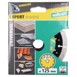 Tarcza diamentowa 125 do cięcia PRO Laser Universal, wolfcraft