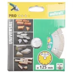 Tarcza diamentowa 125 do cięcia uniwersalna PRO, wolfcraft