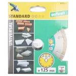Tarcza diamentowa 125 do cięcia Solid Uniwersal, wolfcraft