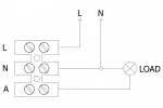CZUJNIK RUCHU CR-1, max. 1200W, AC 220-240V, 50/60Hz, KĄT DZIAŁANIA 180*, ZASIĘG 10m ± 1,8- 2,5m, IP44, WSPÓŁPRACUJE Z LED, NATYNKOWY, BIAŁY