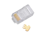 Wtyk RJ45 UTP kat.5e STANDARD (drut+linka) (op.100 szt) ALANTEC