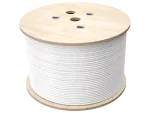 Multi-kabel Q-LANTEC Multimedia 2 x U/UTP kat.5E + 2 x RG6 + 2 x FO G657A1, LSOH, szary 500m