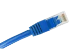Patch-cord U/UTP kat.6A LSOH 5.0m niebieski ALANTEC