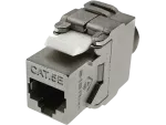 Moduł keystone RJ45 beznarzędziowy STP kat.5E PoE+ ALANTEC - badanie jakości INTERTEK (USA)