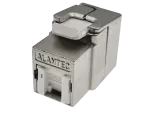 Moduł keystone RJ45 beznarzędziowy STP kat.6 PoE+ ALANTEC Plus - badanie jakości INTERTEK (USA) - PODWYŻSZONE PARAMETRY TRANSMISYJNE