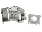 Moduł keystone RJ45 beznarzędziowy STP kat.6 PoE+ ALANTEC Plus - badanie jakości INTERTEK (USA) - PODWYŻSZONE PARAMETRY TRANSMISYJNE