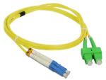 Patch cord SM SC/APC-LC duplex 9/125 3.0m ALANTEC