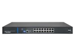 Zarządzalny przełącznik L2 (switch) 16 portów RJ45 PoE+ 1Gb/s + 2 porty SFP Uplink 1Gb/s (budżet mocy 150W) + 1 port konsolowy RJ45 ALANTEC