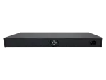 Zarządzalny przełącznik L2 (switch) 24 porty RJ45 PoE+ 1Gb/s + 2 porty SFP Uplink 1Gb/s + 1 port konsolowy RJ45 (budżet mocy 250W) ALANTEC