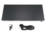 Zarządzalny przełącznik L2 (switch) 24 porty RJ45 PoE+ 1Gb/s + 2 porty SFP Uplink 1Gb/s + 1 port konsolowy RJ45 (budżet mocy 250W) ALANTEC