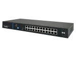 Niezarządzalny przełącznik (switch) 24 porty RJ45 PoE+ 1Gb/s + 2 porty SFP Uplink 1Gb/s (budżet mocy 250W) ALANTEC