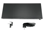 Niezarządzalny przełącznik (switch) 24 porty RJ45 PoE+ 1Gb/s + 2 porty SFP Uplink 1Gb/s (budżet mocy 250W) ALANTEC