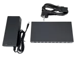 Niezarządzalny przełącznik (switch) 10xRJ45 - 8 portów RJ45 PoE+ 1Gb/s + 2 porty RJ45 Uplink 1Gb/s (budżet mocy 96W) ALANTEC