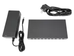 Niezarządzalny przełącznik (switch) 10xRJ45 - 8 portów RJ45 PoE+ 100Mb/s + 2 porty RJ45 Uplink 1Gb/s (budżet mocy 96W) ALANTEC