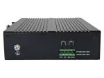 Niezarządzalny przełącznik przemysłowy (switch) 10xRJ45 - 8 portów RJ45 PoE+ 1Gb/s + 2 porty SFP Uplink 1Gb/s (budżet mocy 96W) ALANTEC