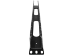 Organizator kabli 1U 19" z pokrywą maskującą ALANTEC