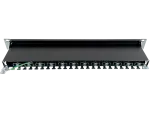 Patch panel STP kat.6 24 porty LSA 1U ALANTEC