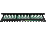 Patch panel OPTIMUM UTP kat.6 24 porty LSA 0.5U ALANTEC