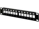 Patch panel 10" modularny 12 portów 1U niewyposażony ALANTEC