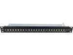 Patch panel STP kat.6A 24 porty LSA 1U ALANTEC