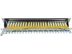 Patch panel STP kat.6A 24 porty LSA 1U ALANTEC