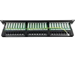 Patch panel STP kat.6, 48 portów, IDC ALANTEC