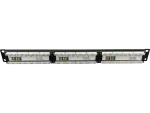 Patch panel 1U/19 cali UTP nieekranowany 24 porty kat. 6 złącza LSA Q-LANTEC