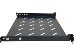 Półka stała 19" 1U głęb. 350mm, czarna, 4 punkty mocowania ALANTEC
