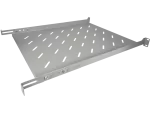 Półka stała 19" 1U głęb. 550mm, kolor szara, 4 punkty mocowania ALANTEC