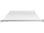 Półka stała 19" 1U głęb. 650mm, kolor szara, 4 punkty mocowania ALANTEC