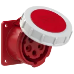 Gniazdo tablicowe proste POWER TWIST IP67 16A 400V 3P+Z+N 75x75mm