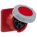 Gniazdo tablicowe proste POWER TWIST IP67 125A 400V 3P+Z+N 120x120mm