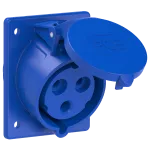 Gniazdo tablicowe skośne TWIST 32A 230V 2P+Z 80x97mm