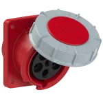 Gniazdo tablicowe skośne POWER TWIST 63A 400V 3P+Z+N 100x112mm