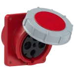 Gniazdo tablicowe skośne POWER TWIST 125A 4P 400V 6h IP66/67 120x130mm