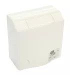 Gniazdo zabudowane seria DESIGN IP44 gniazdo tablicowe w układzie domowym 16A 2P+Z 230V